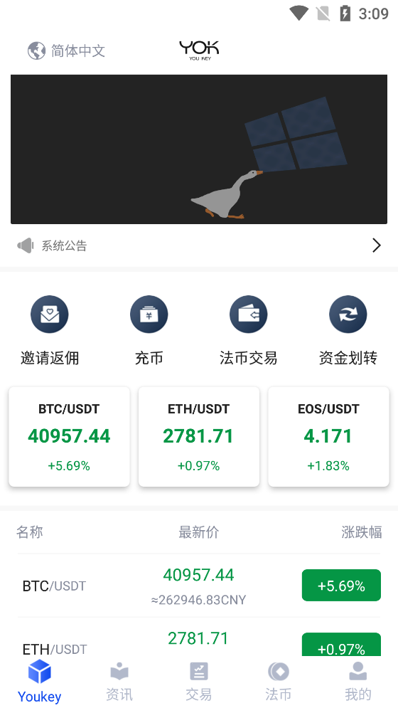 币币+OTC承兑商+永续合约【双端原生开发APP、含有PC端】