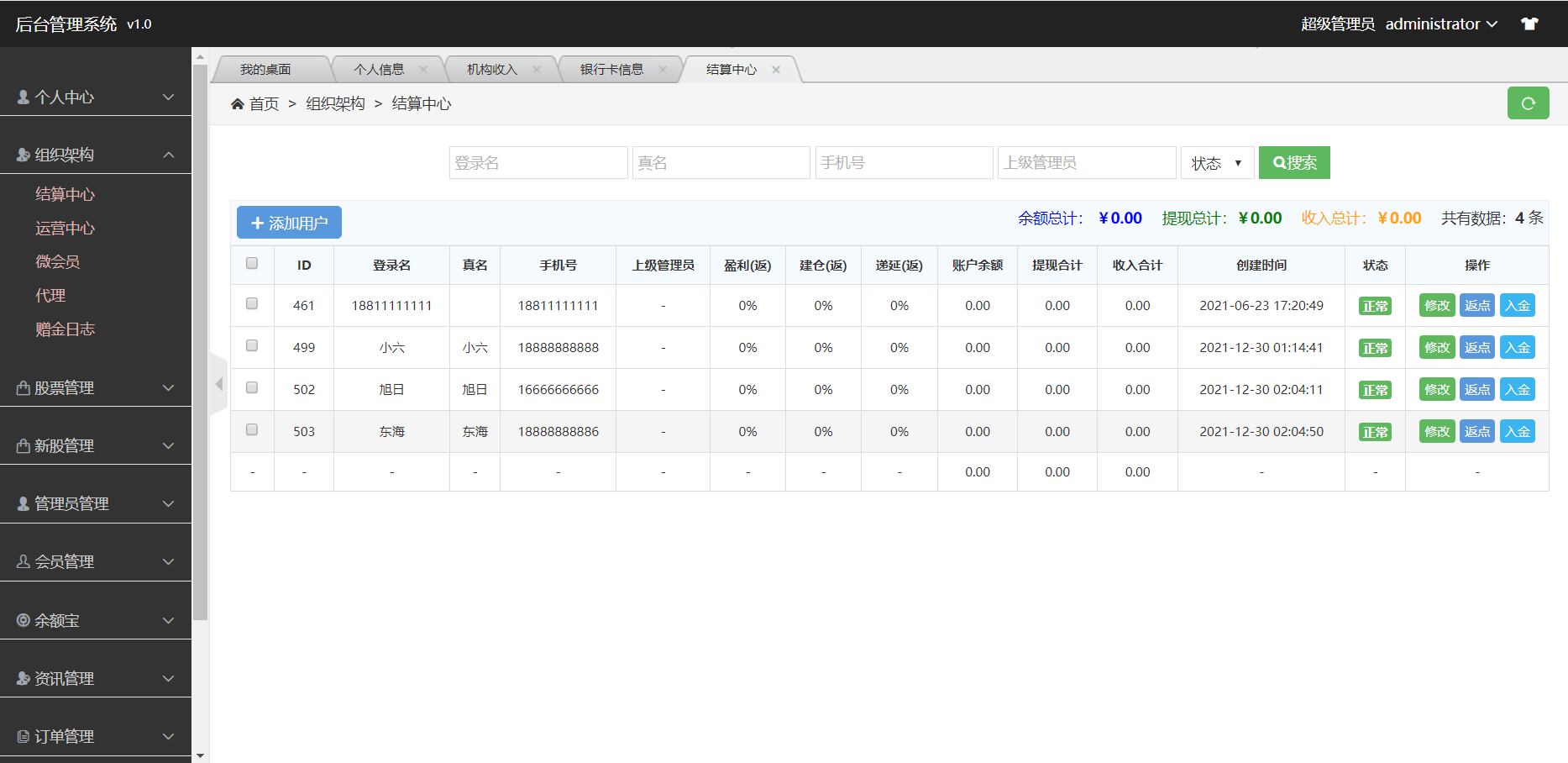 全新股票php版本纯源码，采用tp框架，带打新功能，功能完善，可随意二开，绝对的运营版本